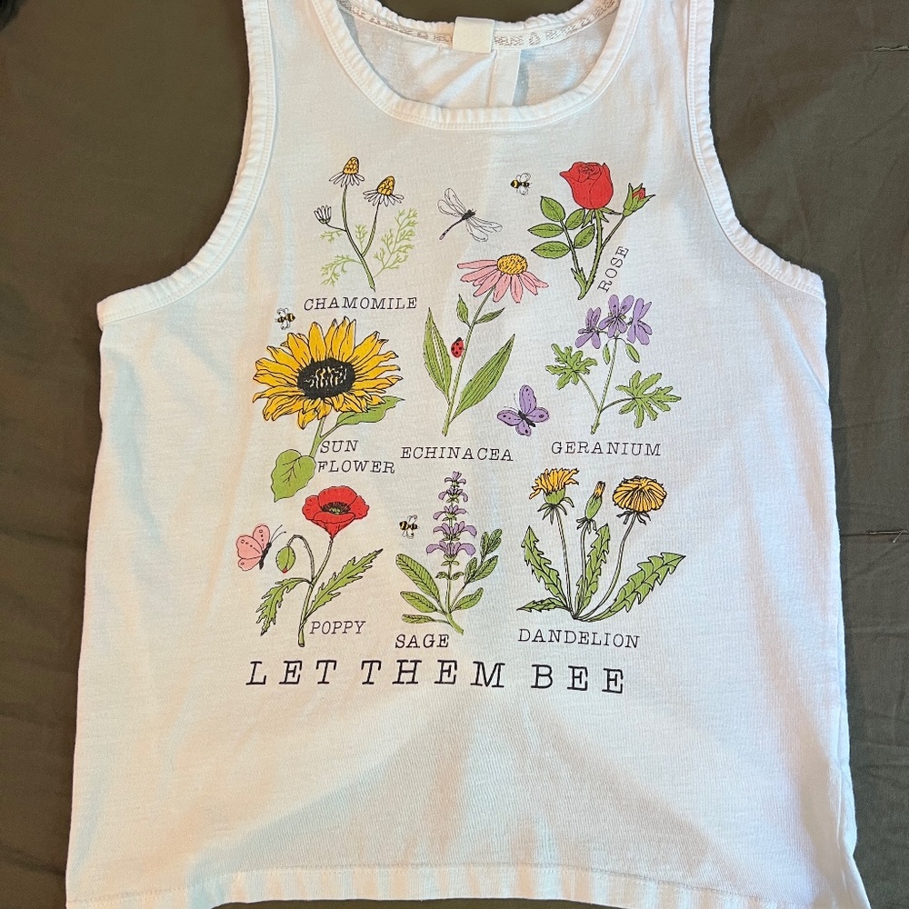 Recycled Threads flower shirt